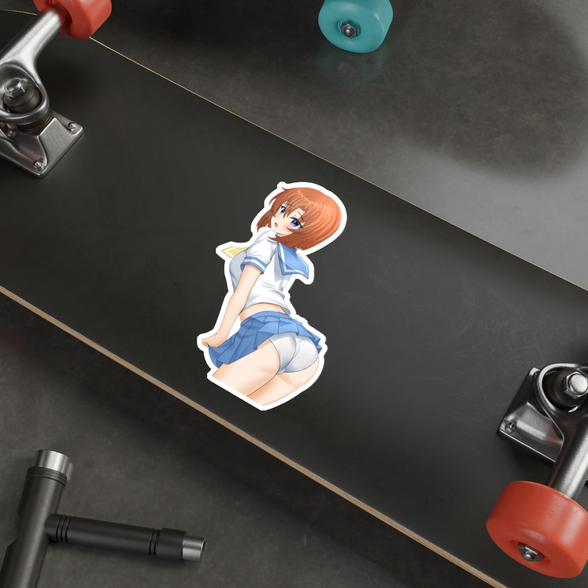 Higurashi When They Cry Waterproof Sticker - Rena Ecchi Premium Anime Vinyl Decal