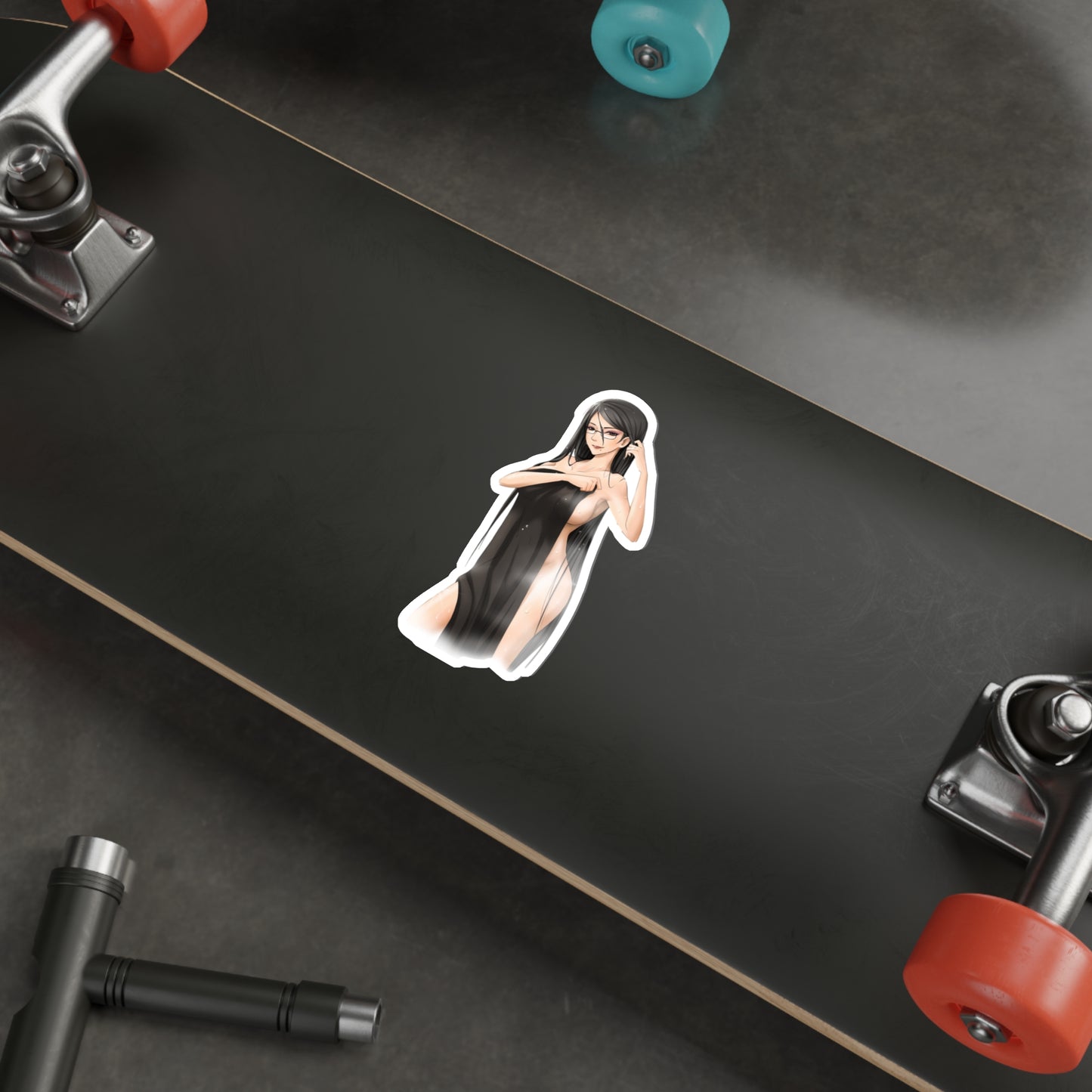 Autocollant imperméable à l'eau de Bayonetta nue - Autocollant de voiture en vinyle Ecchi Anime