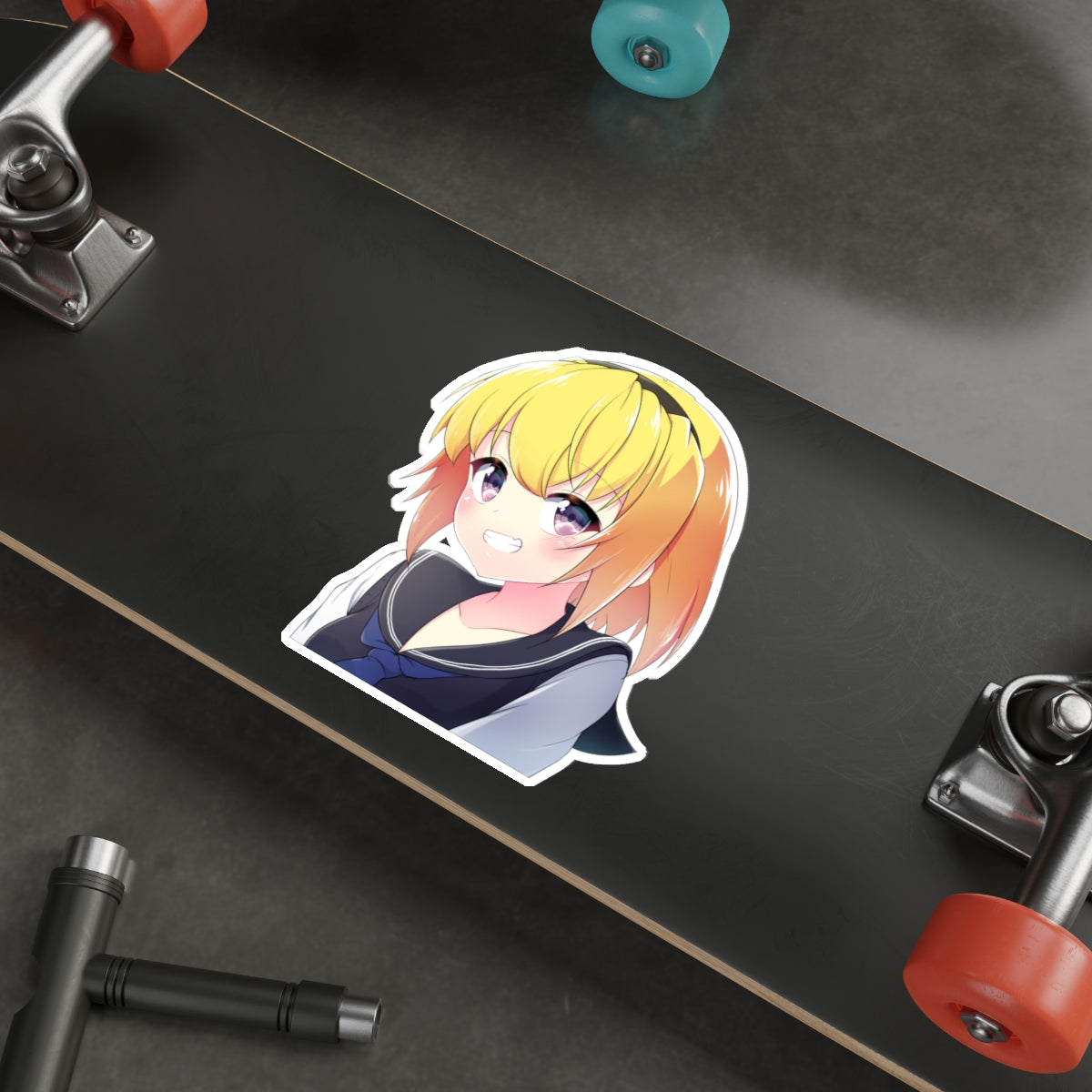 Higurashi When They Cry Waterproof Sticker - Satoko Premium Anime Vinyl Decal