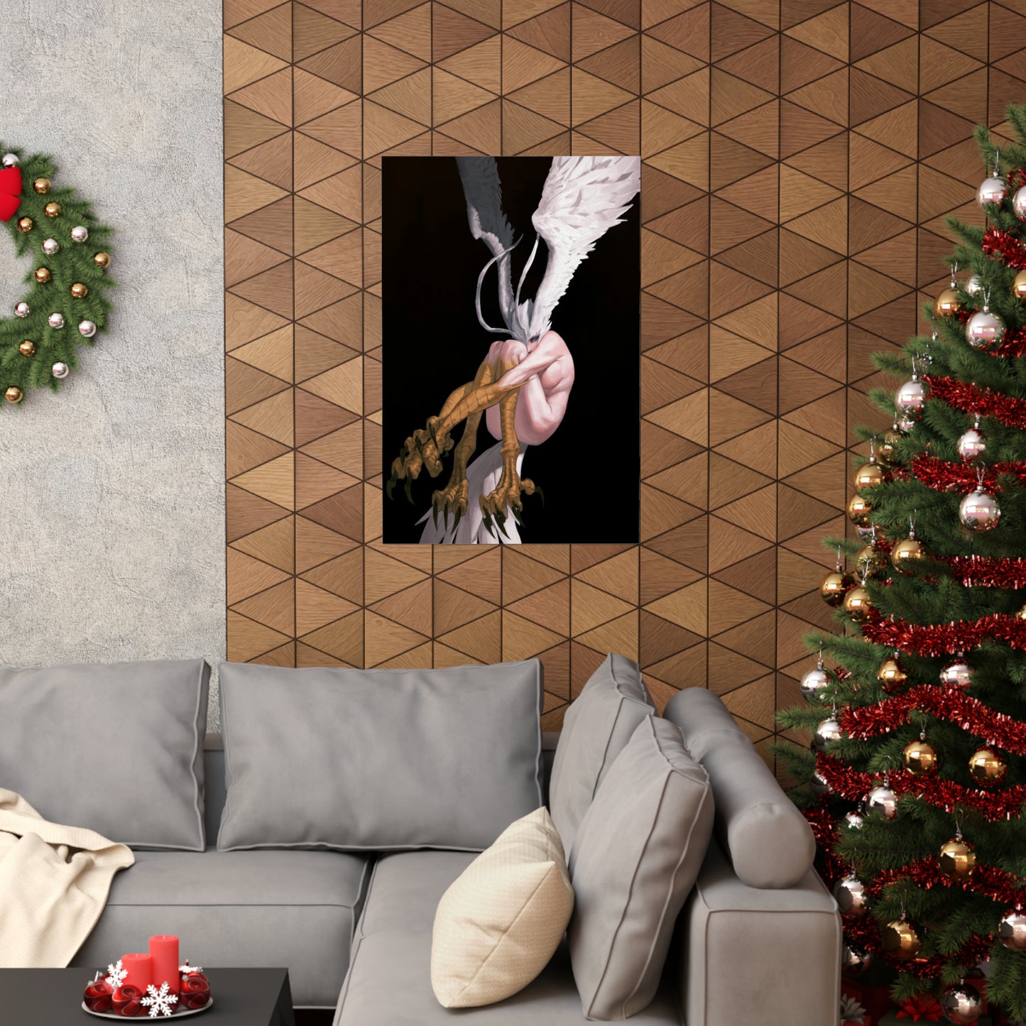 Devilman Crybaby Poster - Siren Manga Wall Decor - Premium Anime Vertical Poster