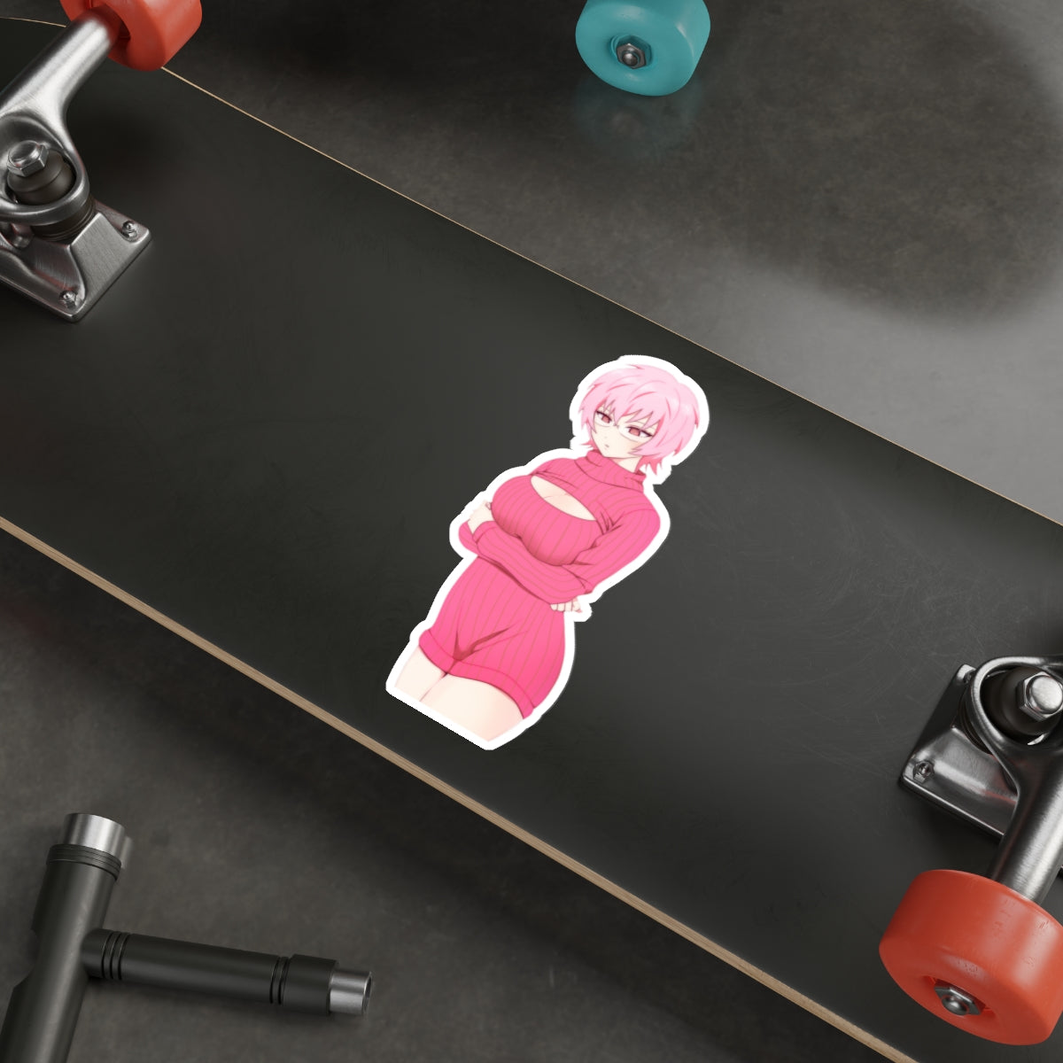 The Disastrous Life of Saiki K Waterproof Sticker - Sexy Waifu Kuriko Anime Vinyl Decal - Saiki Kusuko Sticker