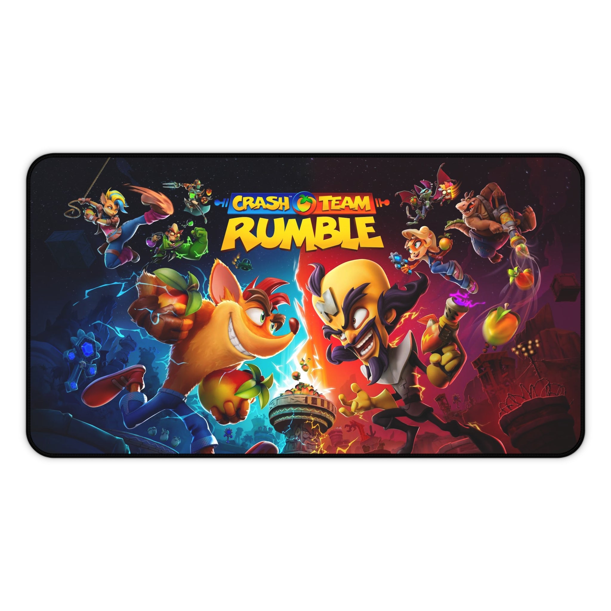 Crash Team Rumble Mousepad Xxl Gaming Desk Mat Non Slip Crash Band K Minded 5783