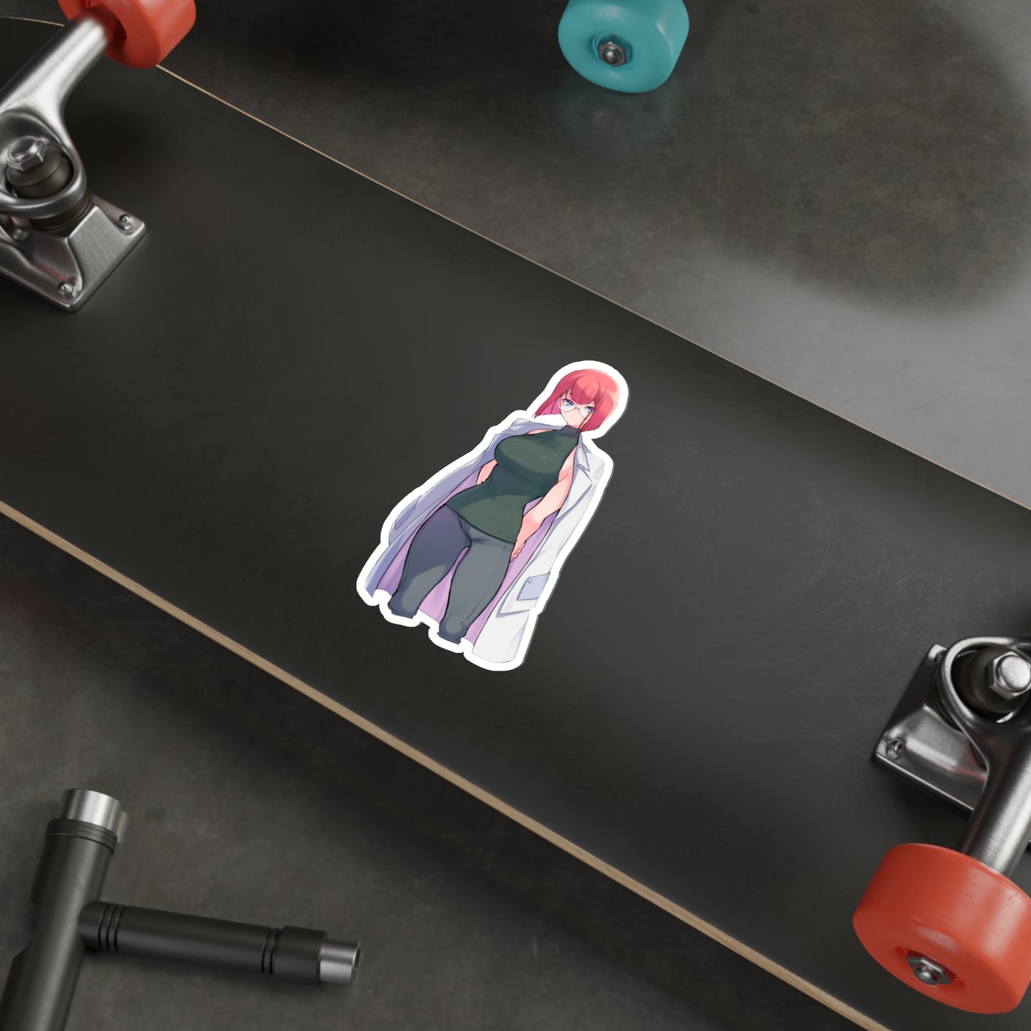 Autocollant imperméable Promare - Autocollant en vinyle Anime Heris Ardebit - Autocollant pour pare-chocs de voiture - Autocollant pour ordinateur portable