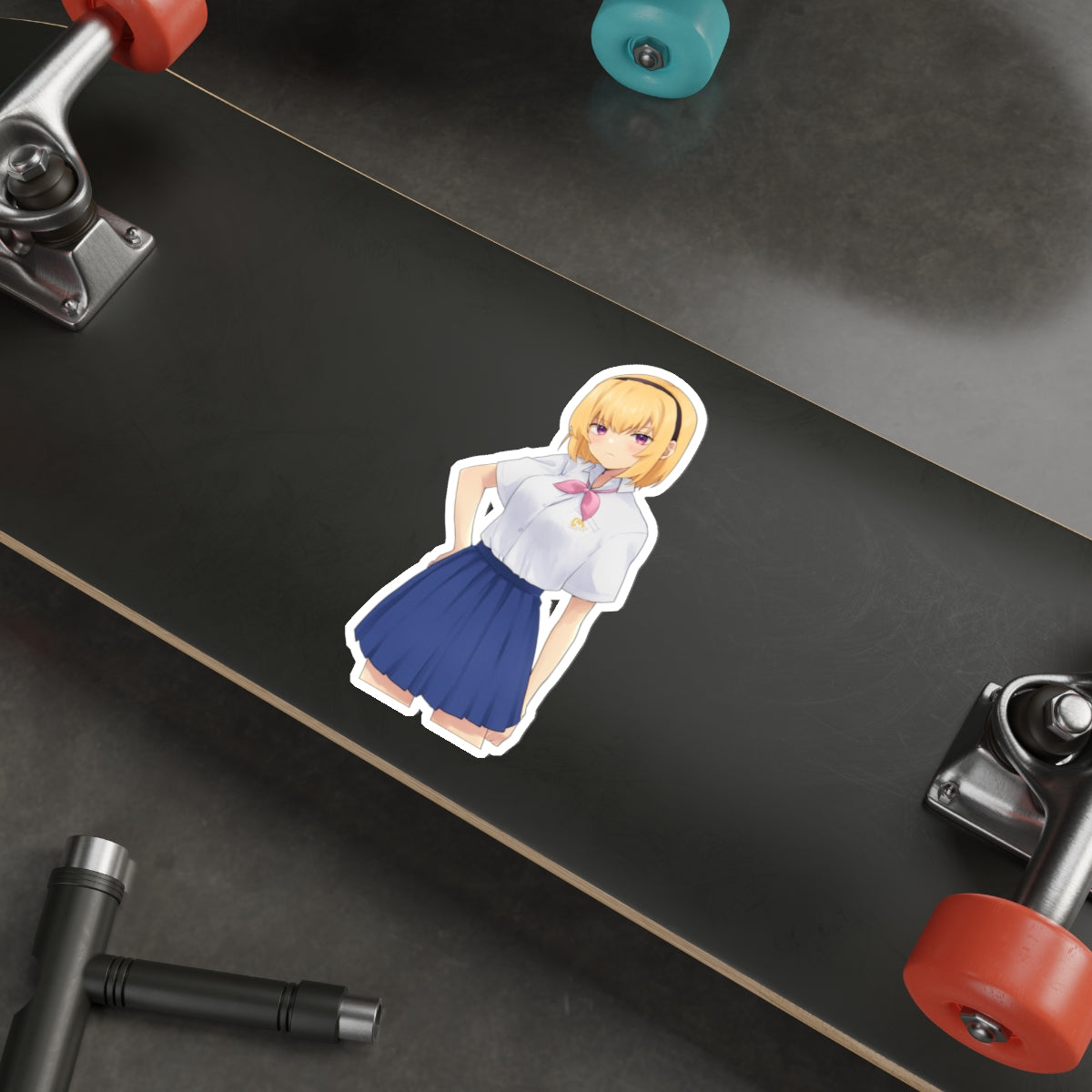 Higurashi When They Cry Waterproof Sticker - Satoko Hojo Premium Anime Vinyl Decal