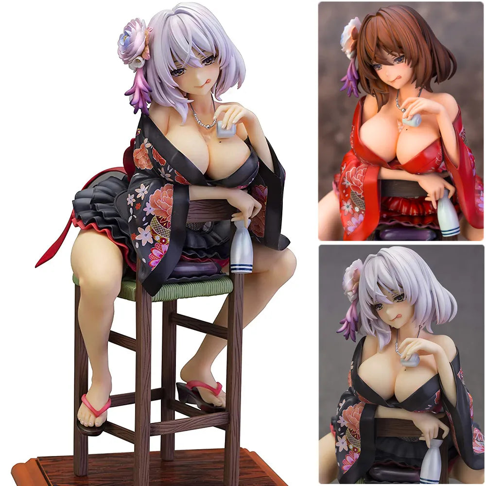 SkyTube Japanese Girl Anime Figures Ebisu Kono Kimono Ver. Pvc Action –  K-Minded