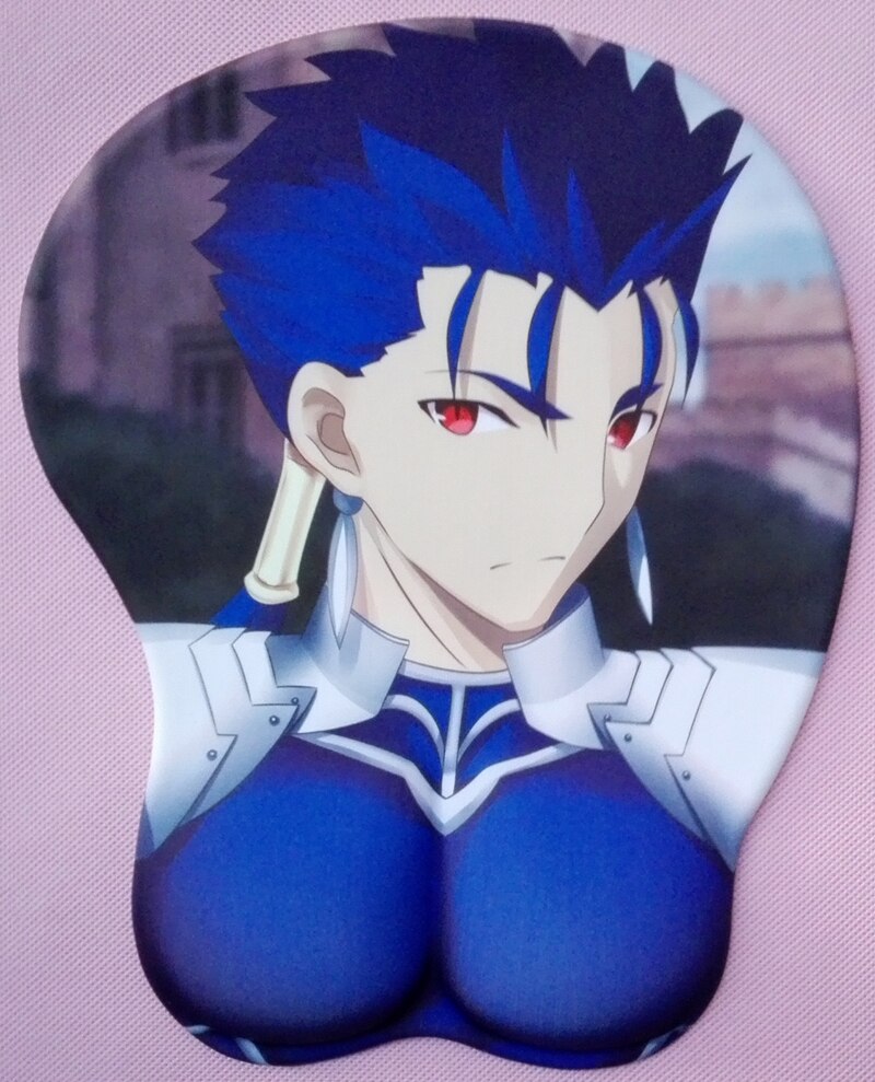 2018 nouvelle version japonaise anime 3d tapis de souris bracelets dessin animé créatif sexy tapis de souris poitrine beauté tapis de souris livraison gratuite