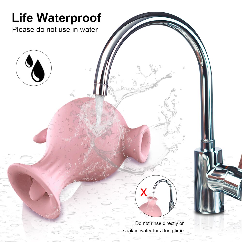 Powerful Clit Sucker Vibrator For Women Nipple Clitoris Stimulator Oral Tongue Licking Blowjob Sex Toys Erotic Goods For Adults