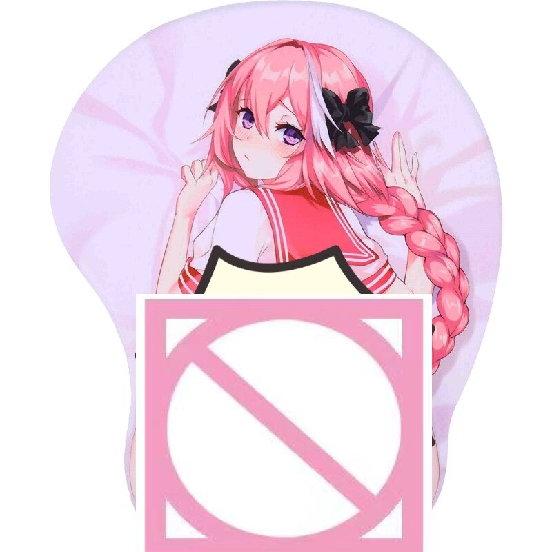 Kasugano Sora Klee Sexy Mouse Pad Genshin Impact Yosuga no Sora Anime 3D Hip Mousepad Wrist Rest Silicone Creative Mouse Mat