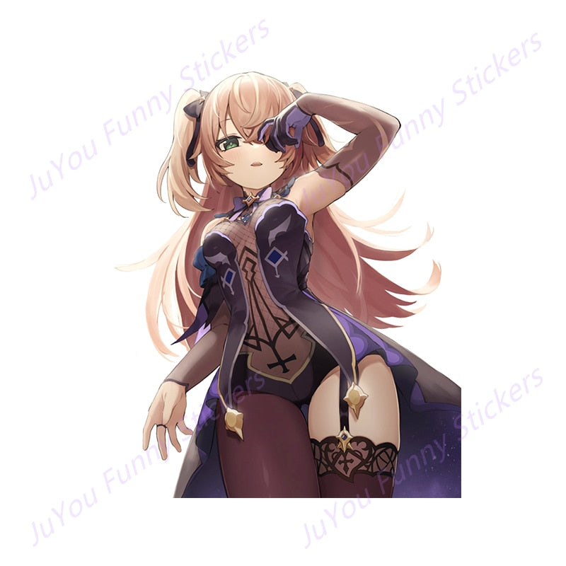 Autocollant de fille sexy anime | Autocollants de fille anime en bikini | Autocollants de maillot de bain sexy | Autocollants de voiture sous-vêtements décalcomanie anime mignon accessoires de voiture décoration