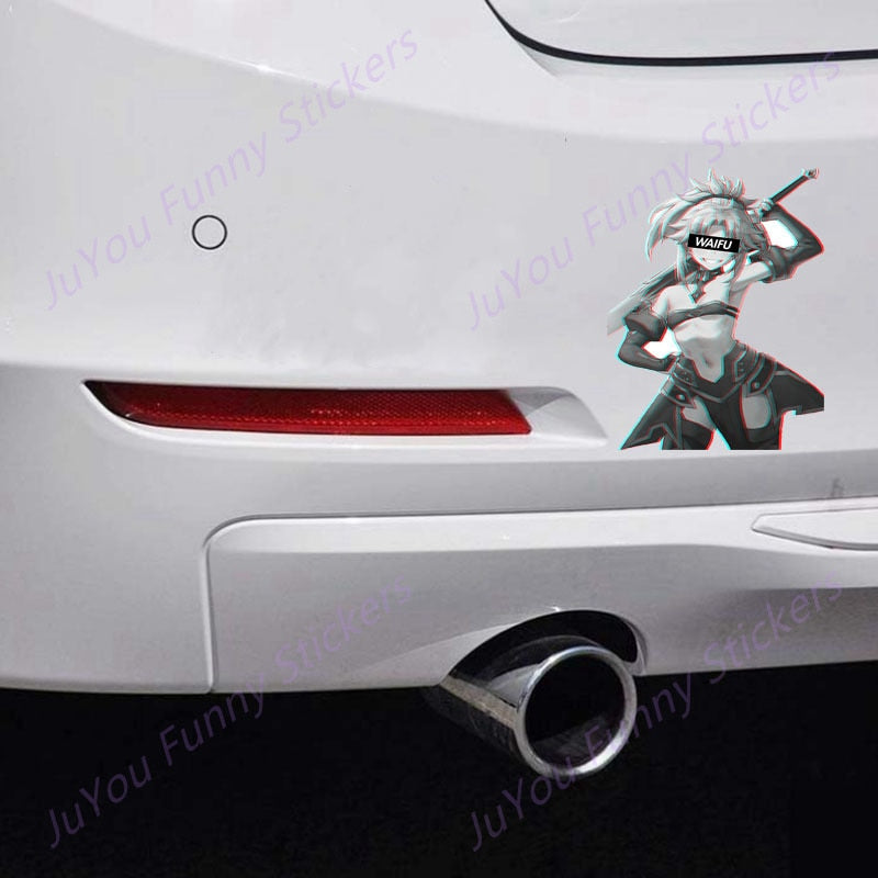 Autocollants de fille sexy anime | Autocollants de fille anime Bikin | Autocollants de maillot de bain sexy | Autocollants de voiture sous-vêtements décalcomanie anime mignon accessoires de voiture décoration