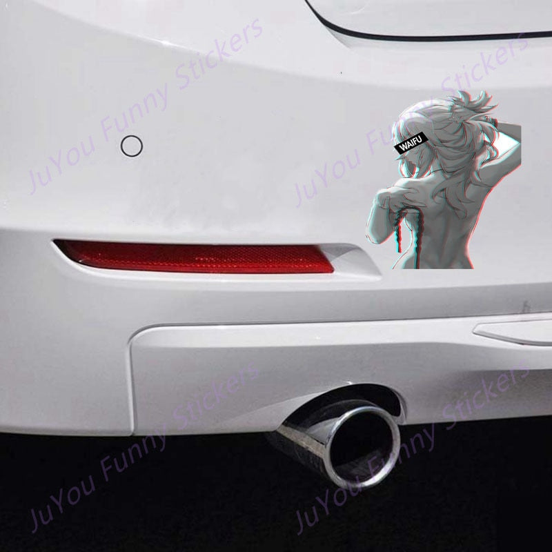 Autocollants de fille sexy anime | Autocollants de fille anime Bikin | Autocollants de maillot de bain sexy | Autocollants de voiture sous-vêtements décalcomanie anime mignon accessoires de voiture décoration