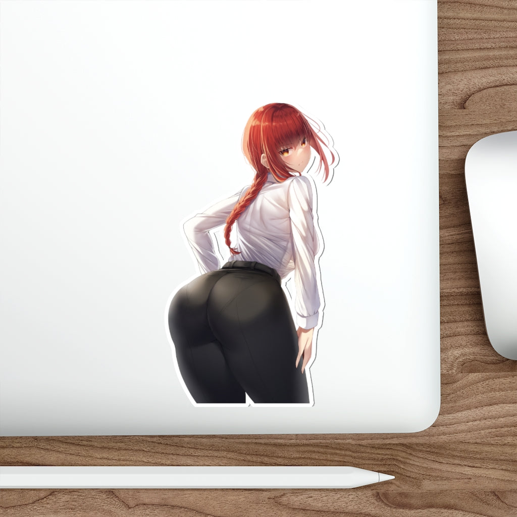 Big Butt Makima Chainsaw Man Waterproof Sticker - Ecchi Vinyl Decal –  K-Minded