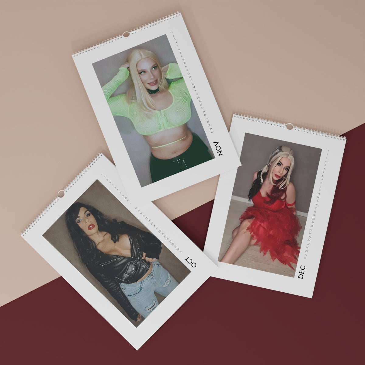 Calendrier mural Cosplay Geekareen 2023