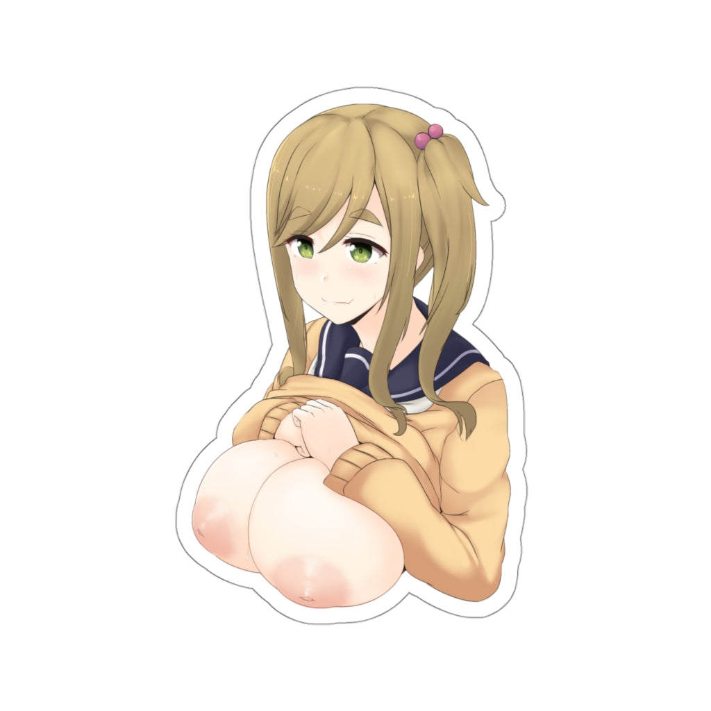 Nude Tits Inuyama Aoi Yurucamp Peeker Waterproof Sticker - Ecchi Vinyl –  K-Minded