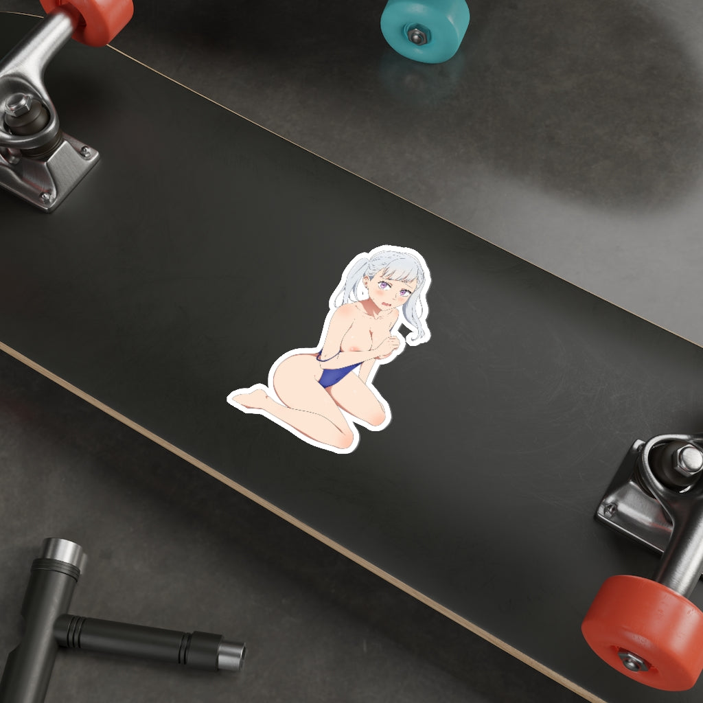 Topless Swimwear Noelle Silva Black Clover Waterproof Sticker - Ecchi Vinyl Decal
