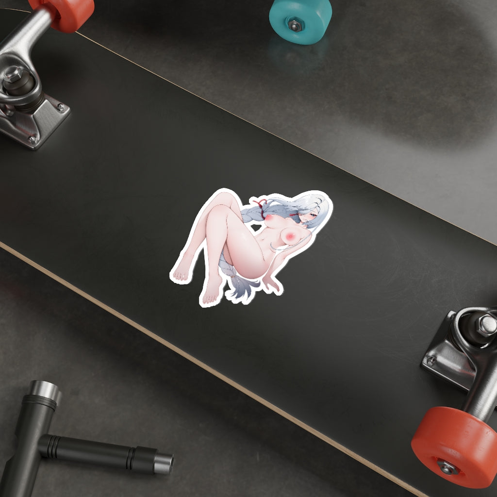 Genshin Impact Nude Shenhe Waterproof Sticker Decal