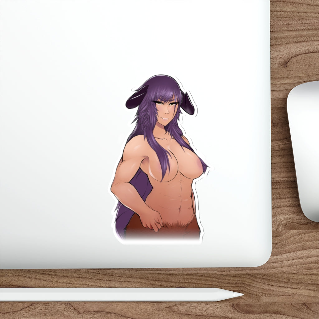 Doom Sexy Female Hell Knight Waterproof Sticker - Ecchi Vinyl Decal