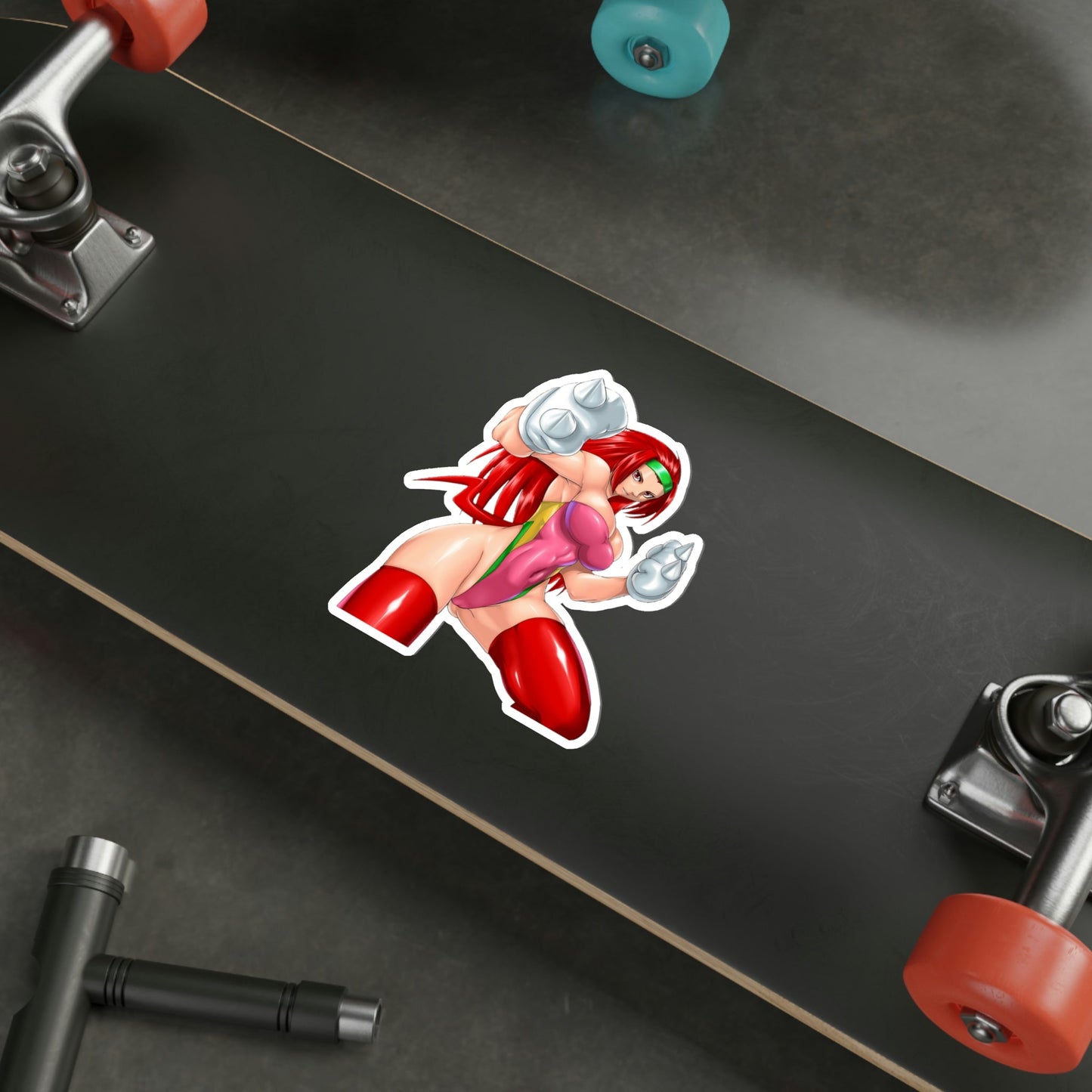 Anthro Sexy Female Knuckles the Echidna Sonic Waterproof Sticker - Weatherproof Vinyl Car Decal