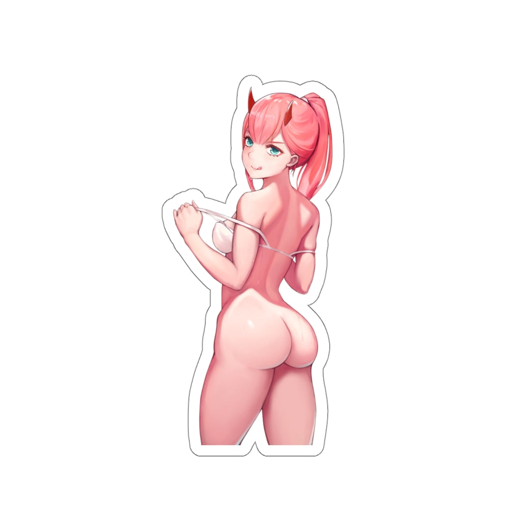 Nude Butt Zero Two Waterproof Sticker - Ecchi Decal - Darling in the F –  K-Minded