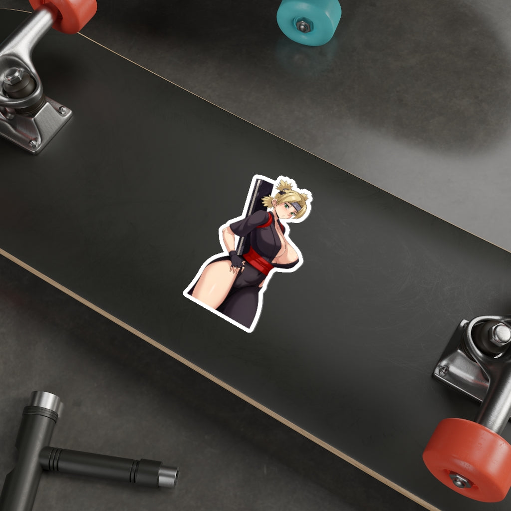 Big boobs Temari Waterproof Sticker - Ecchi Vinyl Decal