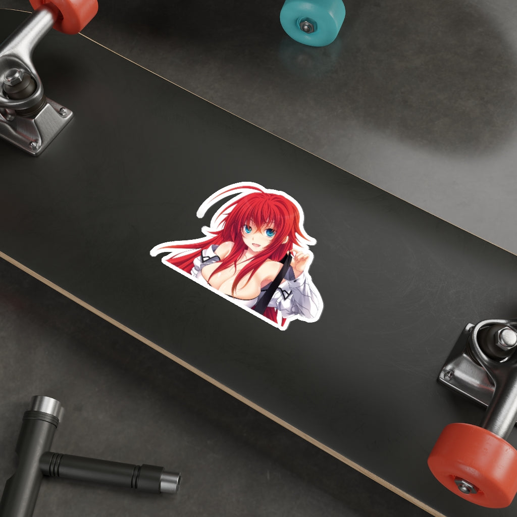 High School DxD Big Boobs Rias Gremory Waterproof Sticker - Ecchi Vinyl Decal