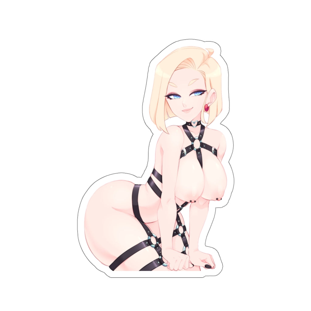 Dragon Ball Waterproof Sticker - BDSM Android 18 Ecchi Vinyl Anime Car –  K-Minded