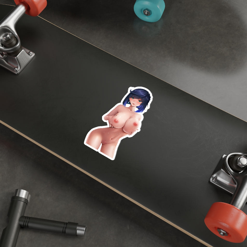Genshin Impact Hentai Yelan Nude Tits Waterproof Sticker Decal