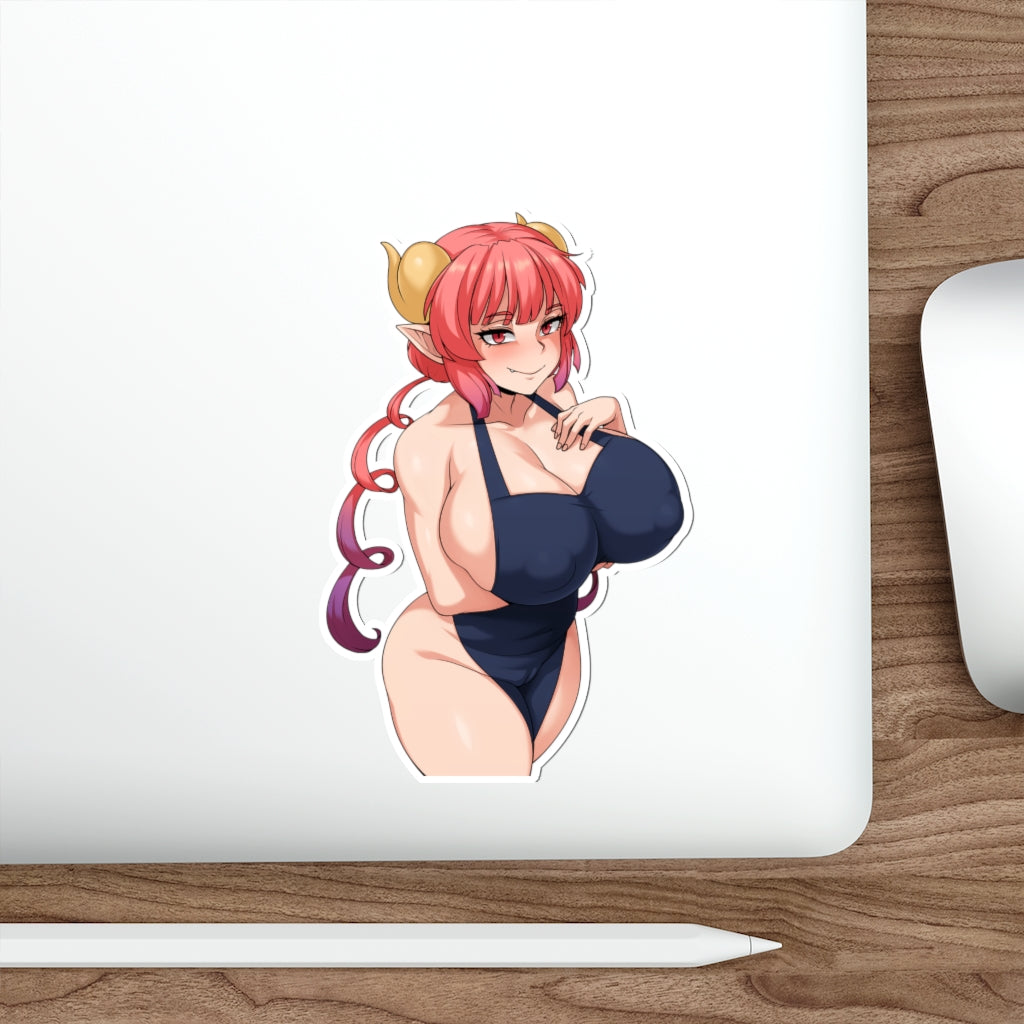 Ilulu Dragon Maid Big Boobs Waterproof Sticker - Ecchi Vinyl Decal –  K-Minded