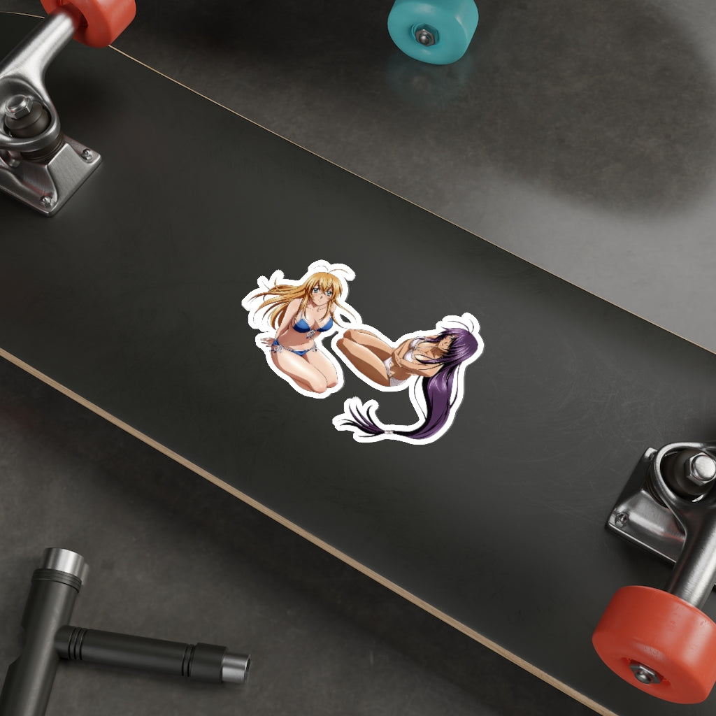 Ikkitousen Sexy Bikini Hakufu Sonsaku et Kanu Unchou Autocollant imperméable à l’eau - Ecchi Vinyl Decal