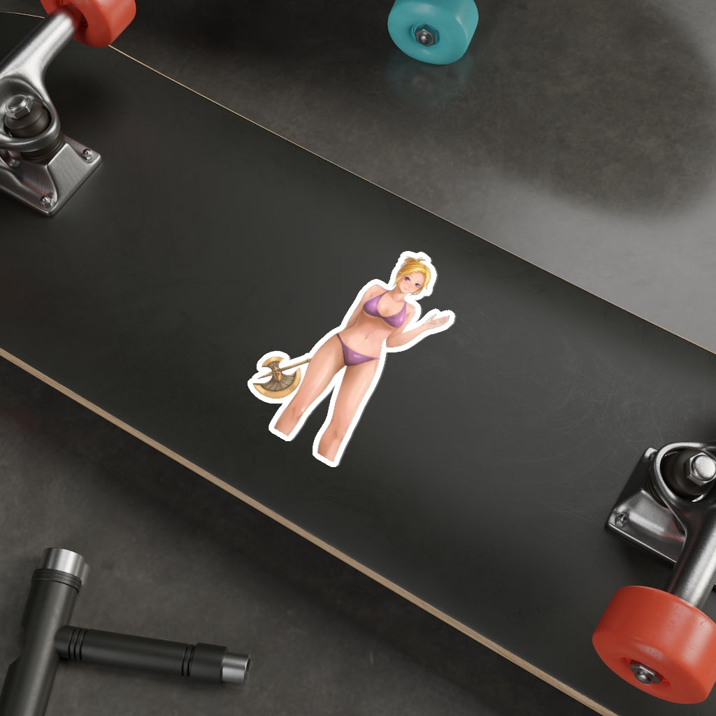 Autocollant imperméable en vinyle Ecchi pour bikini sexy Diablo