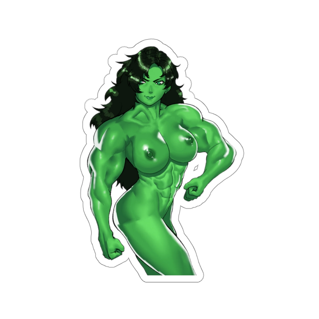 Nude She Hulk Marvel Waterproof Sticker - Ecchi Vinyl Decal – K-Minded