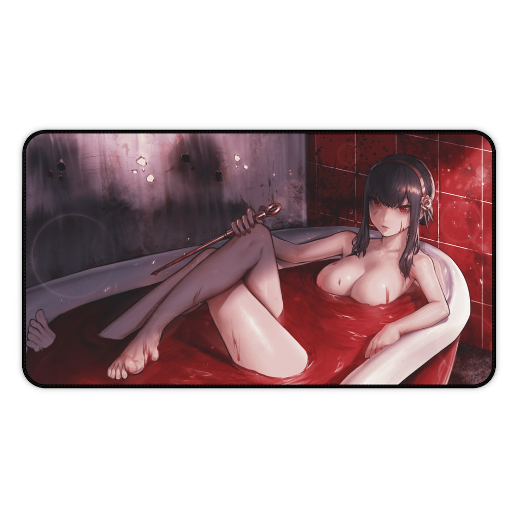 Spy x Family Yor Forger Nude Bloody Bath Desk Mat - Non Slip Mousepad –  K-Minded