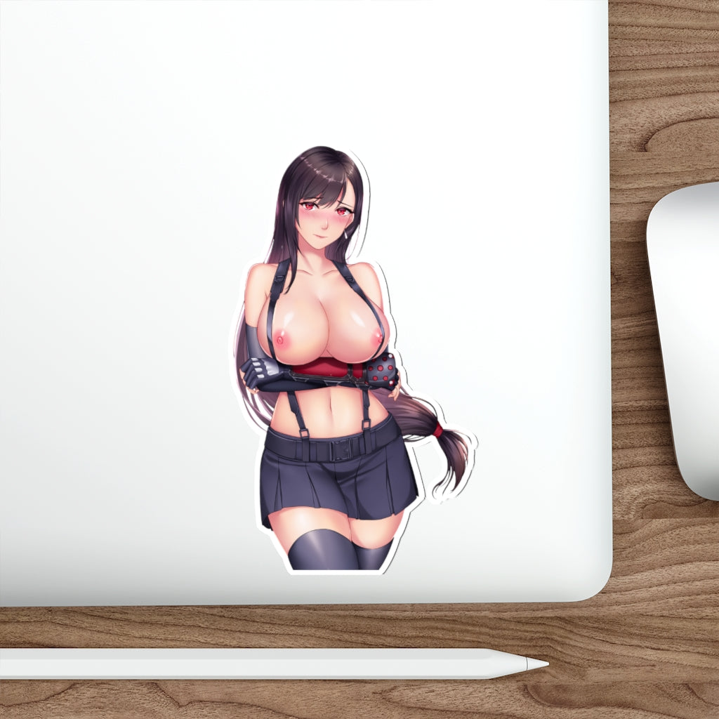 Tifa Lockhart Big Boobs Waterproof Sticker - Final Fantasy 7 Ecchi Vin –  K-Minded