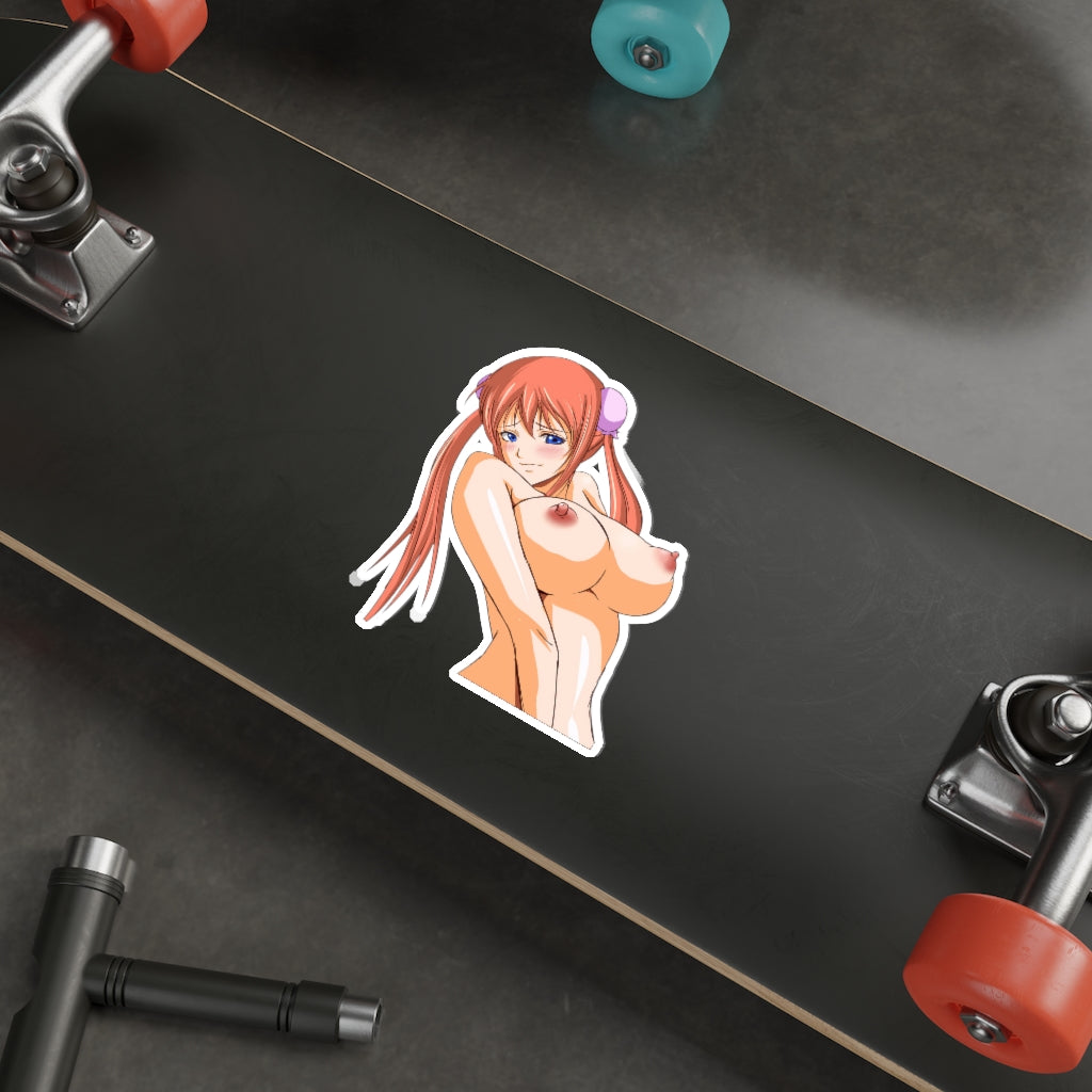 Topless Kagura Gintama Waterproof Sticker - Ecchi Vinyl Decal
