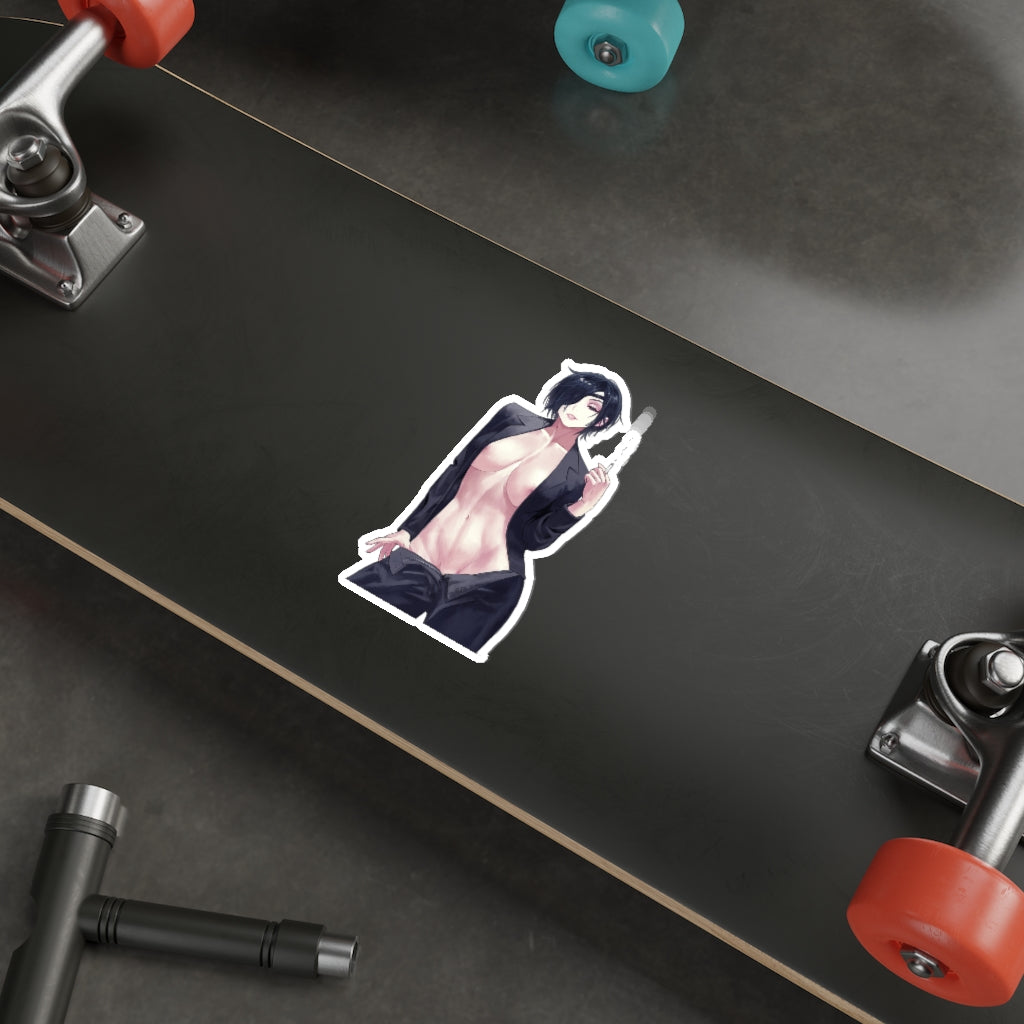 Sexy Himeno Chainsaw Man Waterproof Sticker - Ecchi Vinyl Decal