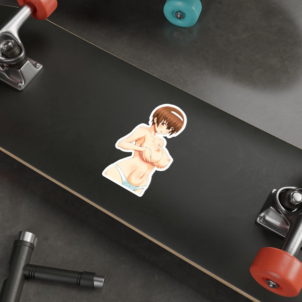 Nude Boobs Kashiwagi Azusa Kizuato Waterproof Sticker - Ecchi Vinyl Decal