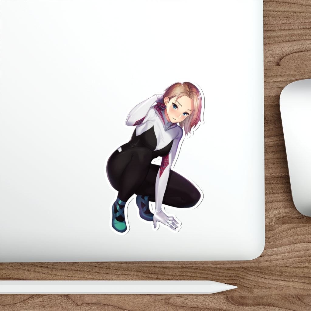 Spider-Gwen Waterproof Sticker - Ecchi Vinyl Decal