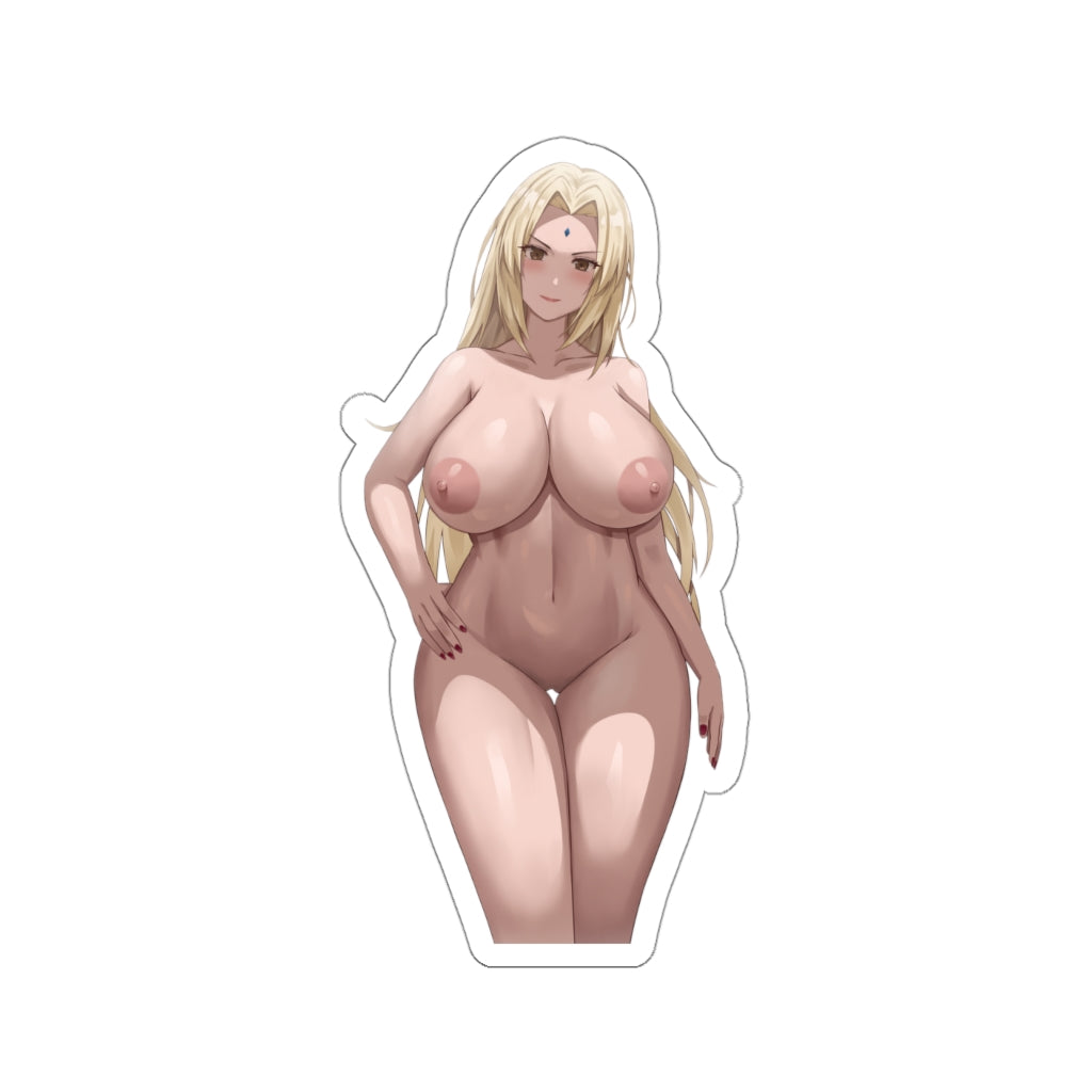 Thick Tsunade Nude Naruto Waterproof Sticker - Ecchi Vinyl Decal – K-Minded