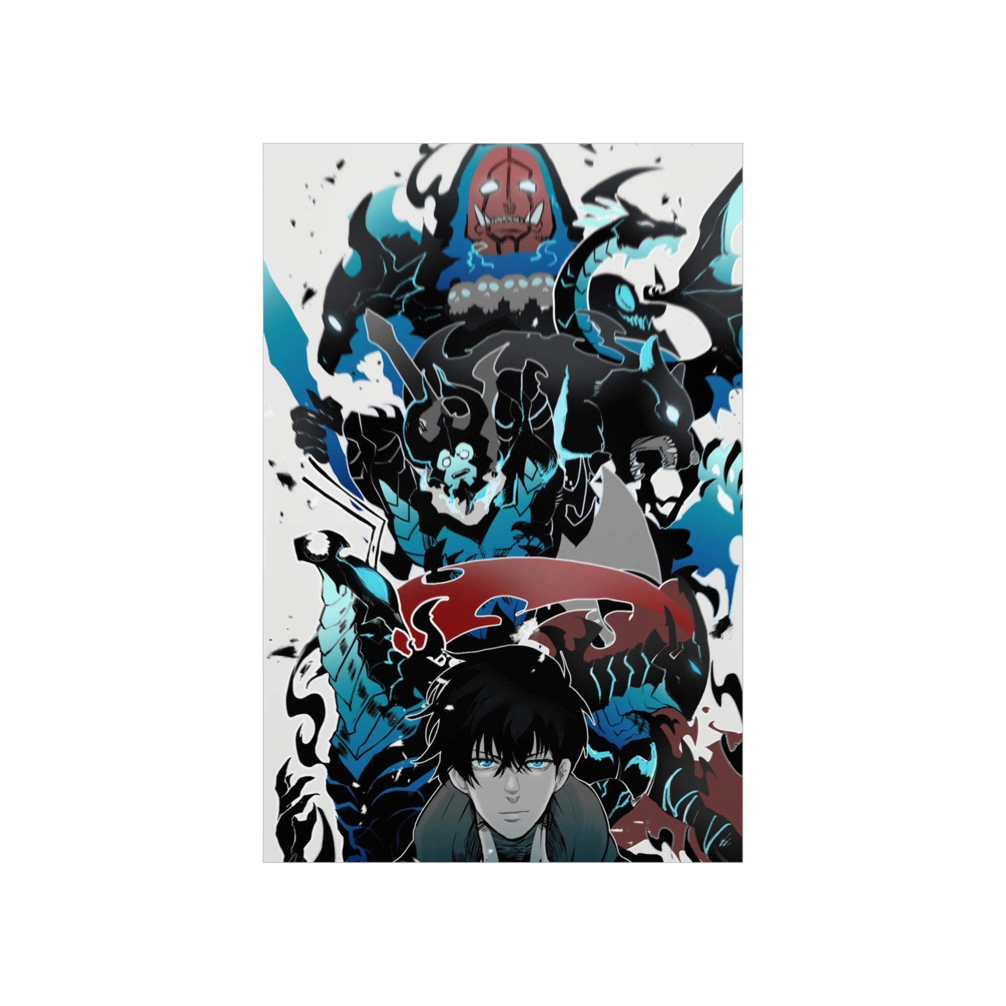 Sung Jin Woo Anime ®Solo Leveling Poster Official Merch