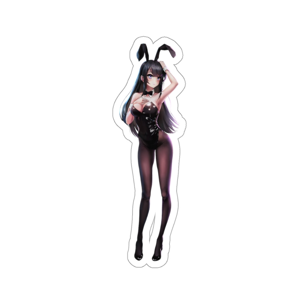 Mai Sakurajima - Rascal ne rêve pas de Bunny Girl Senpai Sticker imperméable - Décalque en vinyle Ecchi
