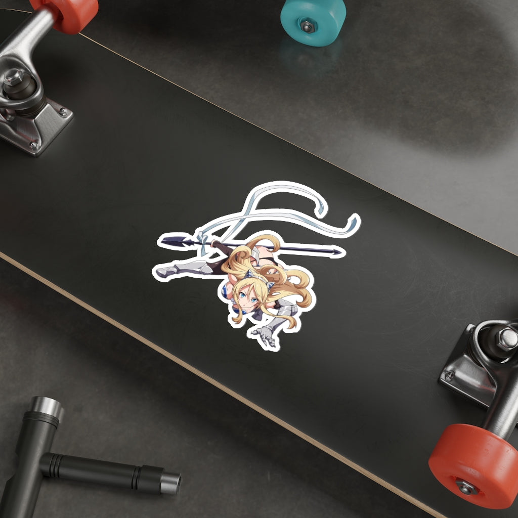 Elina Queen's Blade Waterproof Sticker - Ecchi Vinyl Decal