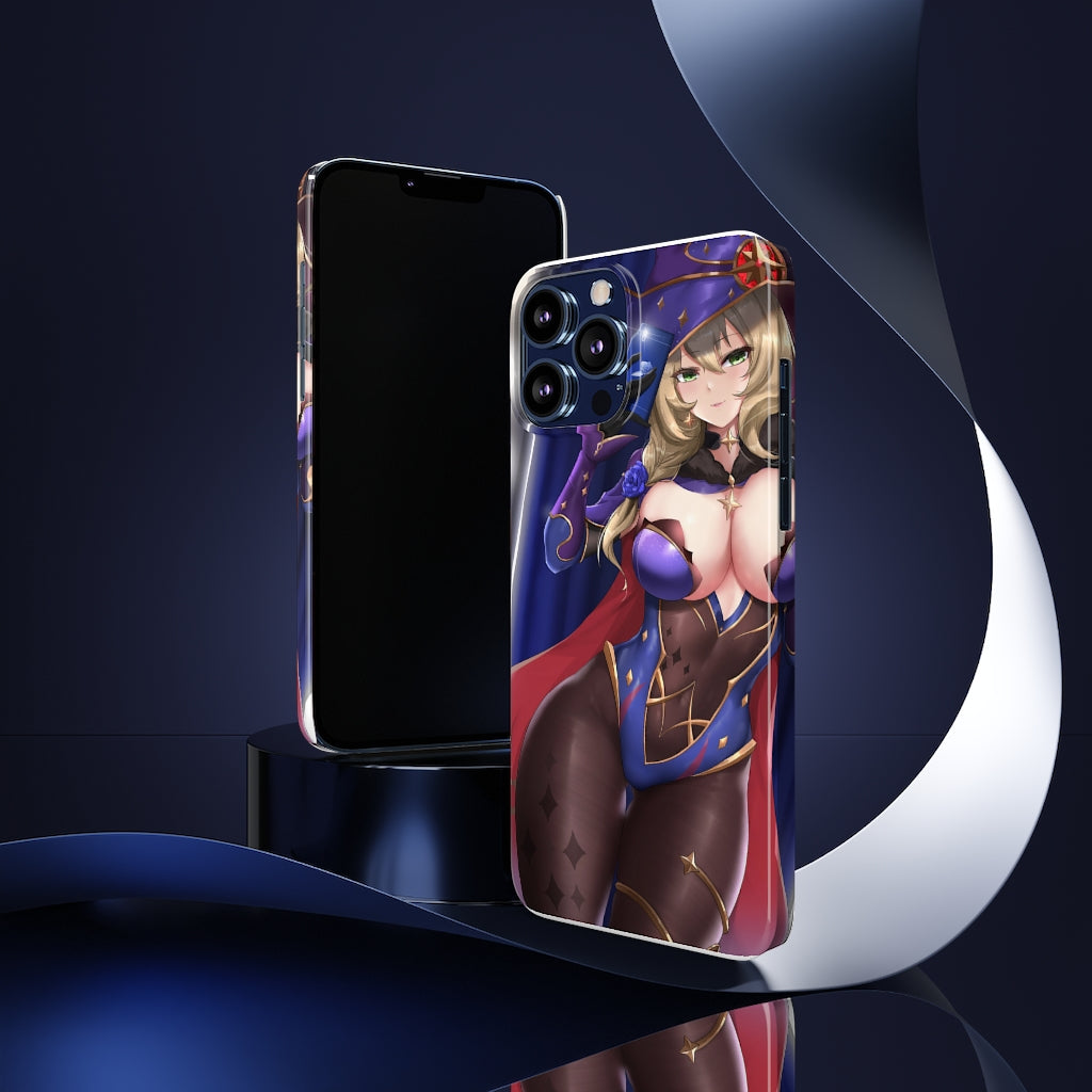 Genshin Impact Phone Case - iPhone 13 Case - iPhone 12 Case - Lisa Sorceress Phone Case