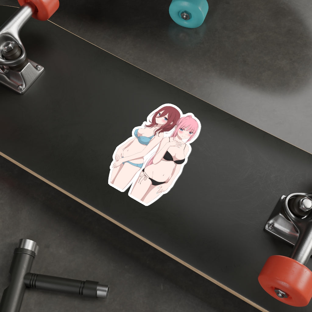 The Quintessential Quintuplets Bikini Waterproof Sticker - Ecchi Vinyl Decal