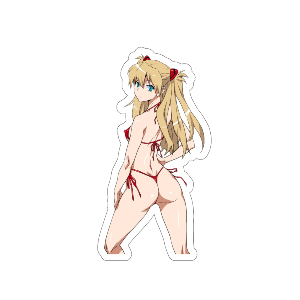 Neon Genesis Evangelion Waterproof Sticker - Ecchi Anime Vinyl Decal - –  K-Minded