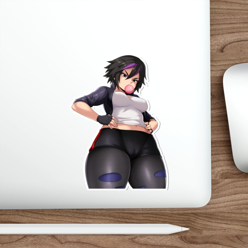 GoGo Tomago Bubblegum Waterproof Sticker - Ecchi Vinyl Decal – K-Minded