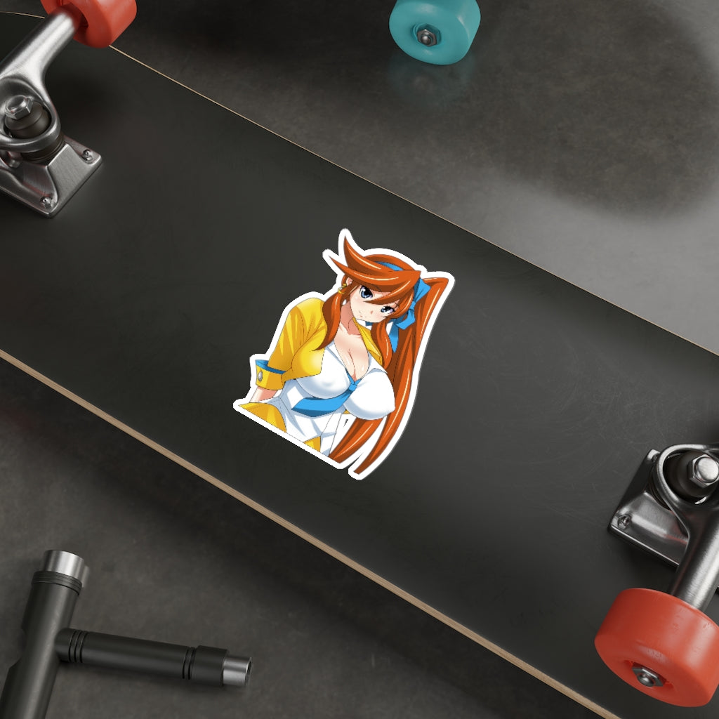 Ace Attorney Waifu Athena Cykes Sexy Boobs Waterproof Sticker - Ecchi Vinyl Decal