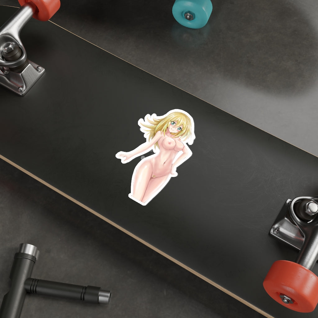 Nude Dark Magician Girl YuGiOh Hentai Waterproof Sticker - Ecchi Vinyl Decal