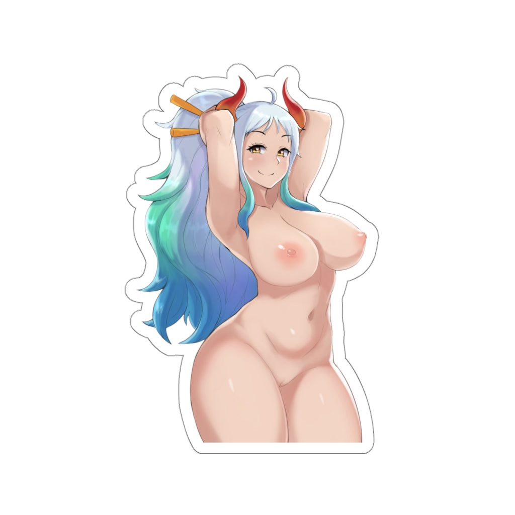 Nude Yamato One Piece Waterproof Sticker - Ecchi Vinyl Decal – K-Minded