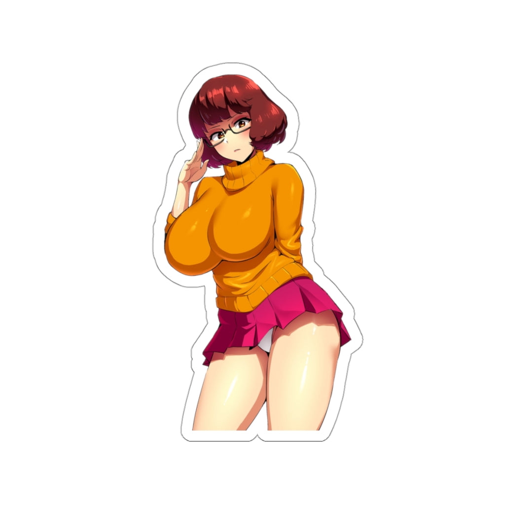 Big Boobs Velma Scooby Doo Waterproof Sticker - Ecchi Vinyl Decal – K-Minded