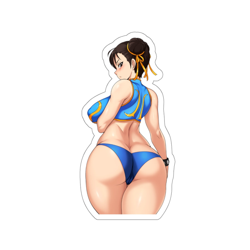 Big Butt Chun Li Waterproof Sticker - Ecchi Vinyl Decal – K-Minded